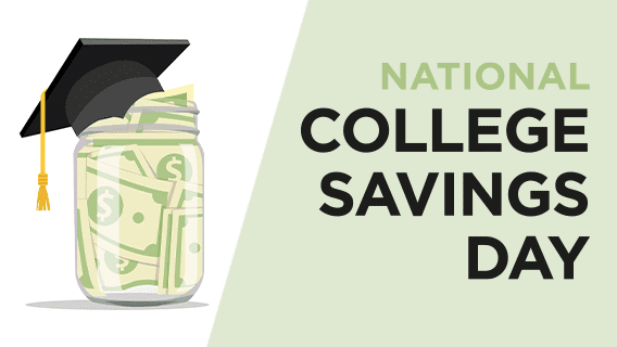 Cap & Money Jar – College Savings Day