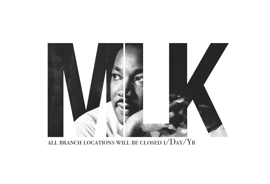 MLK Day Postcard Template - MLK