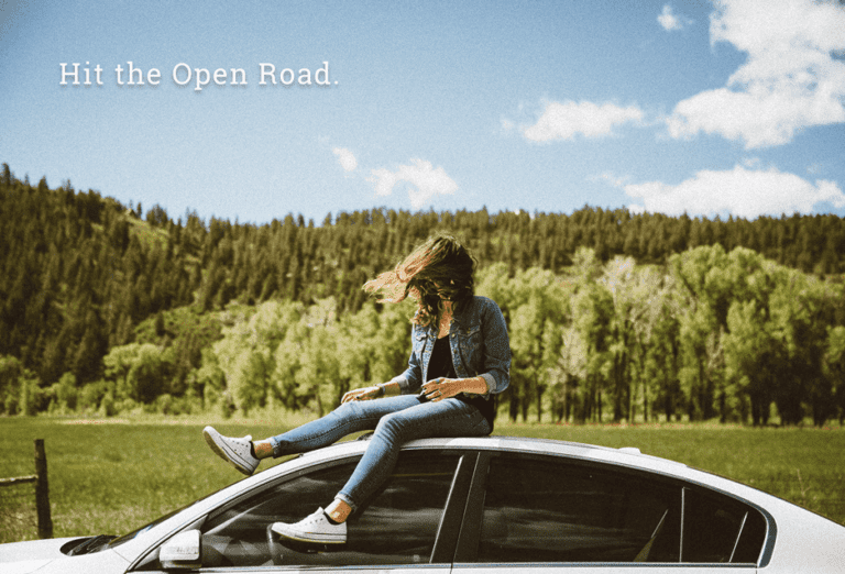 Auto Loan Postcard - Open Road