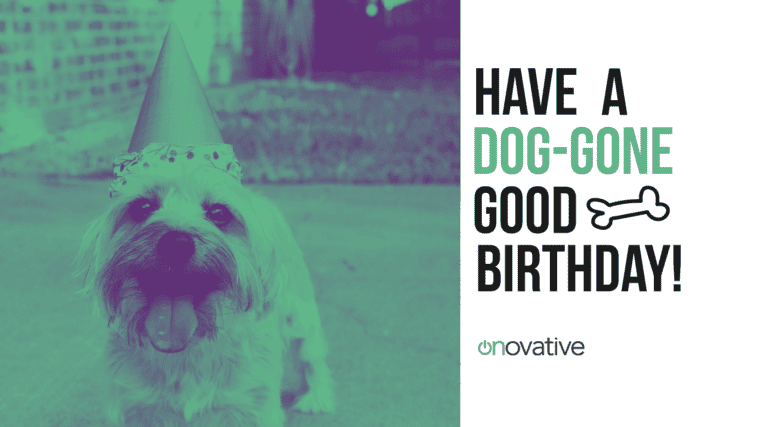 Happy Birthday Postcard - Birthday Dog 1