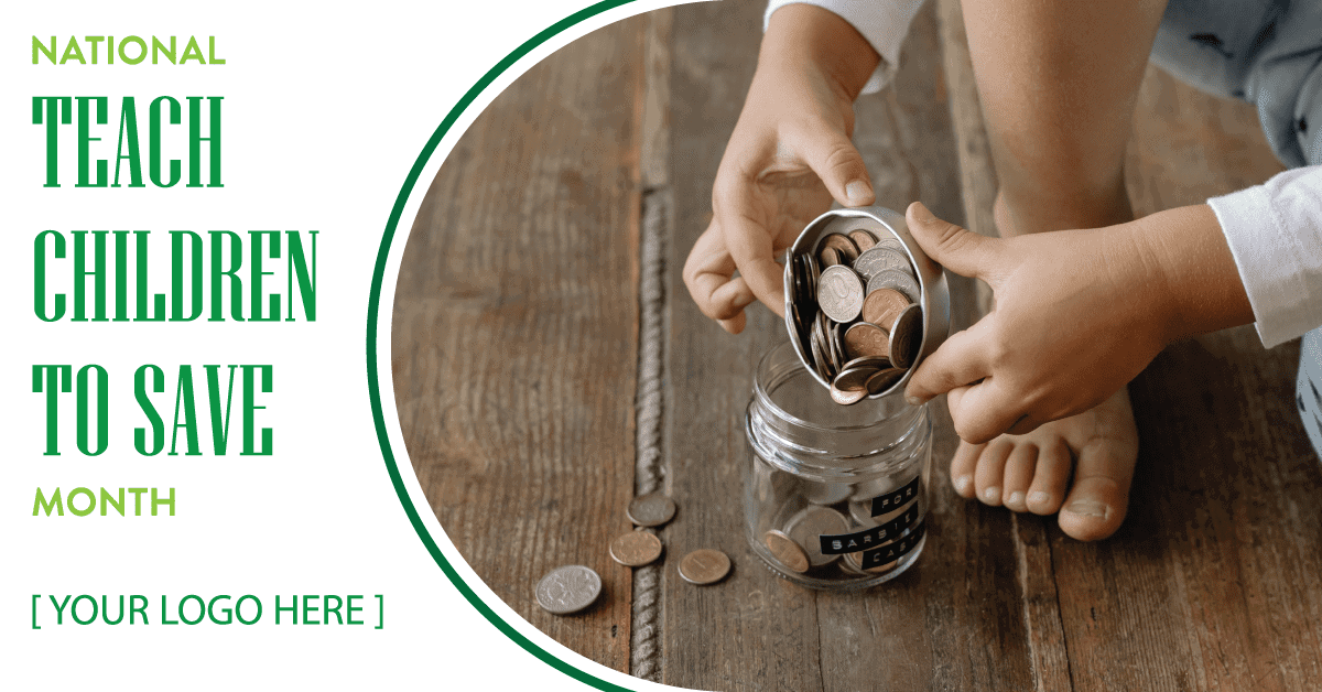 Children's Money Jar - Financial Literacy Month