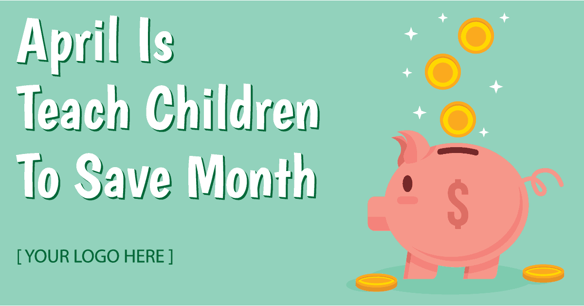 Children's Piggy Bank - Financial Literacy Month