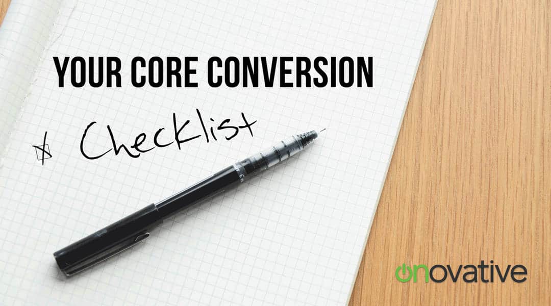 Core Conversion Postcard Template - Checklist