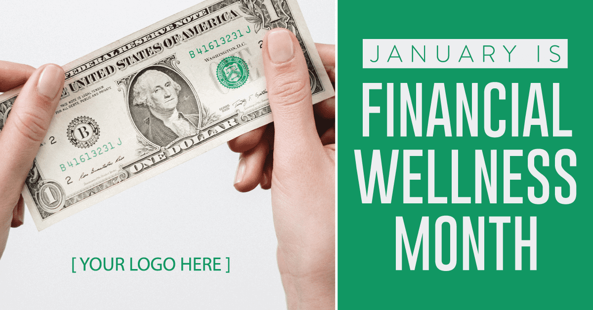 Dollar Bill Financial Wellness Month Onovative