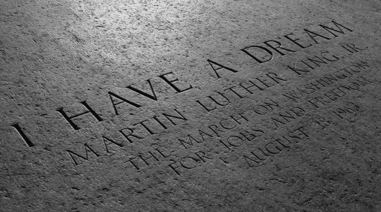 MLK Day Postcard Template - I Have a Dream