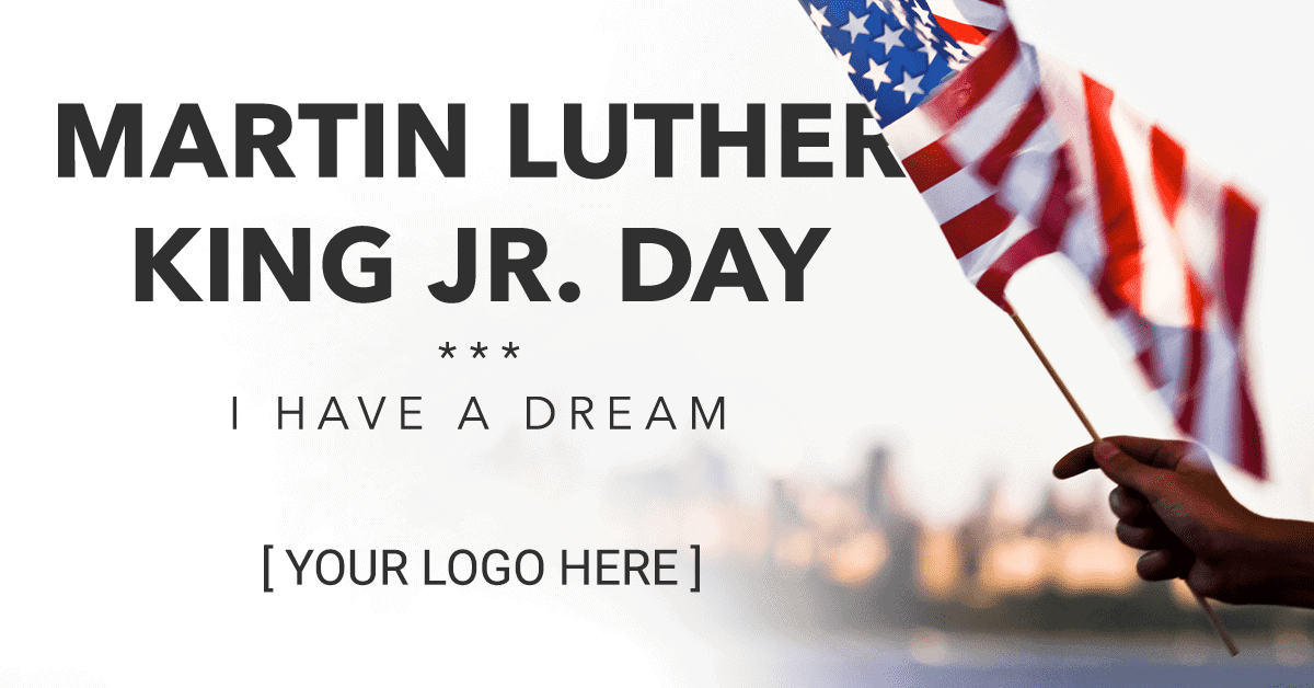Flag Waving - Martin Luther King Jr. Day