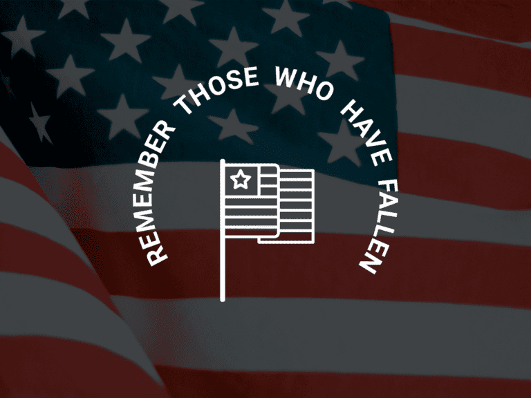 American Flag - Memorial Day Design