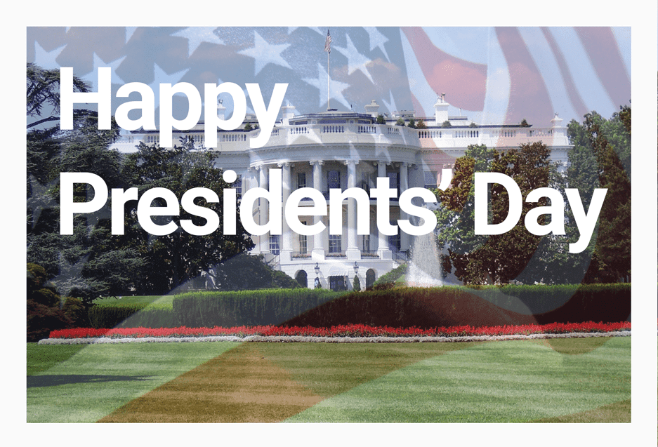 Presidents' Day Postcard - White House - Onovative