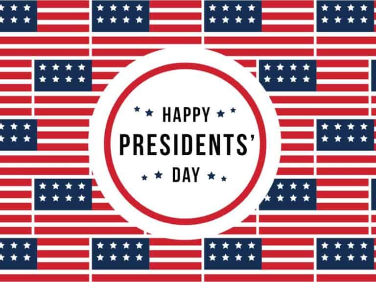 Red, White & Blue - Presidents' Day Design