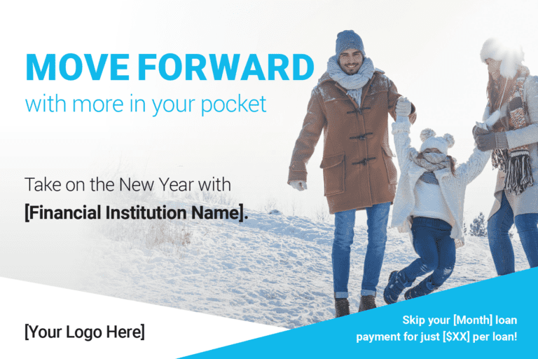 Skip A Pay Postcard - New Year