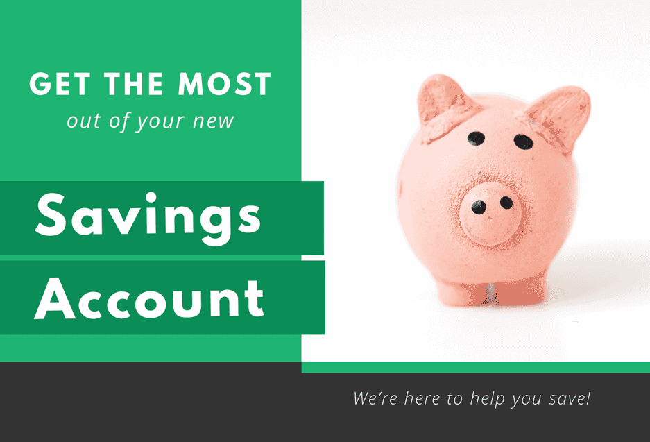 Savings Account Postcard Template - Account Benefits