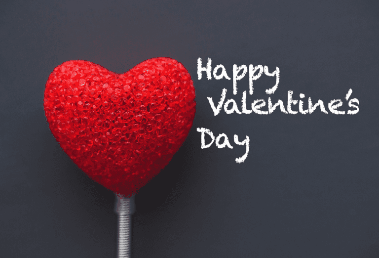 Valentines Day Postcard - Valentine Lollipop