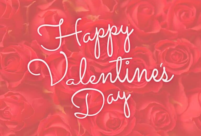 Valentines Day Postcard - Valentine Roses