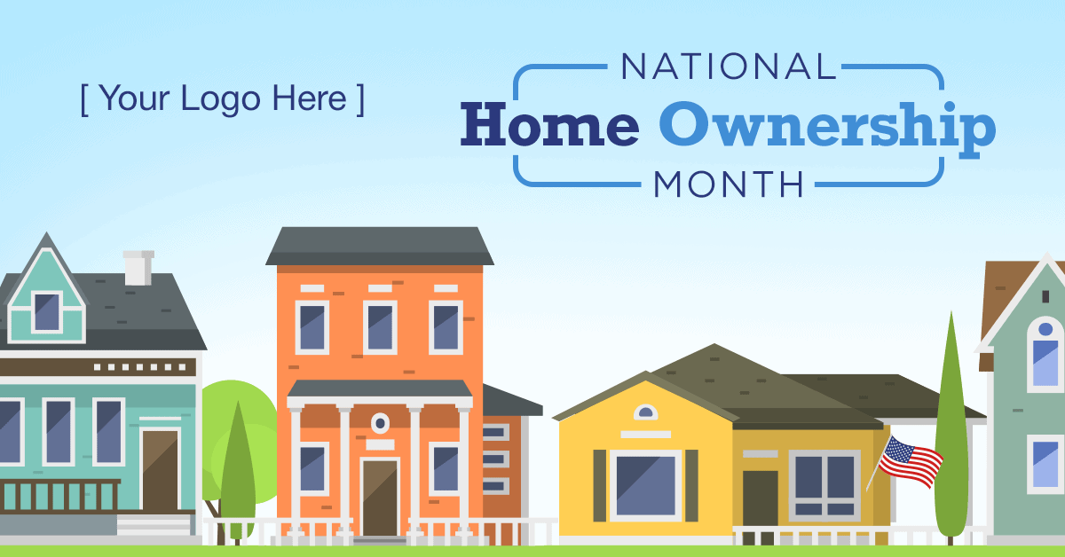 Colorful Houses - Homeownership Month