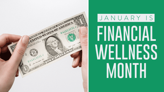Dollar Bill - Financial Wellness Month