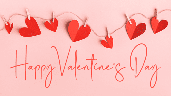 Paper Hearts - Valentine's Day