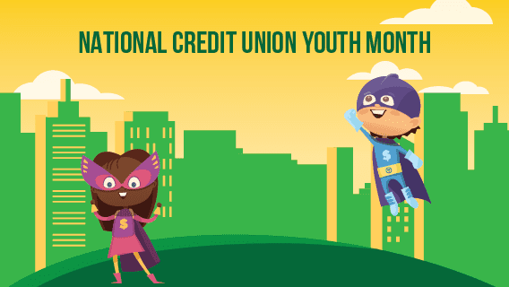 Superhero - National Credit Union Youth Month Superhero